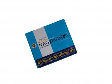Reiki Energy Golden Nag - Premium Räucherkegel - Vijayshree